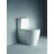 Duravit One-Piece Toilet Me By Starck 2Flush, Elongated, Siphon Jet Wh 2173010001 - alternate 2